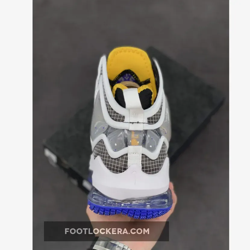 Lebron 19 Hardwood / Nike LeBron 19 'Hardwood Classic' Black/White-Yellow DC9340-002