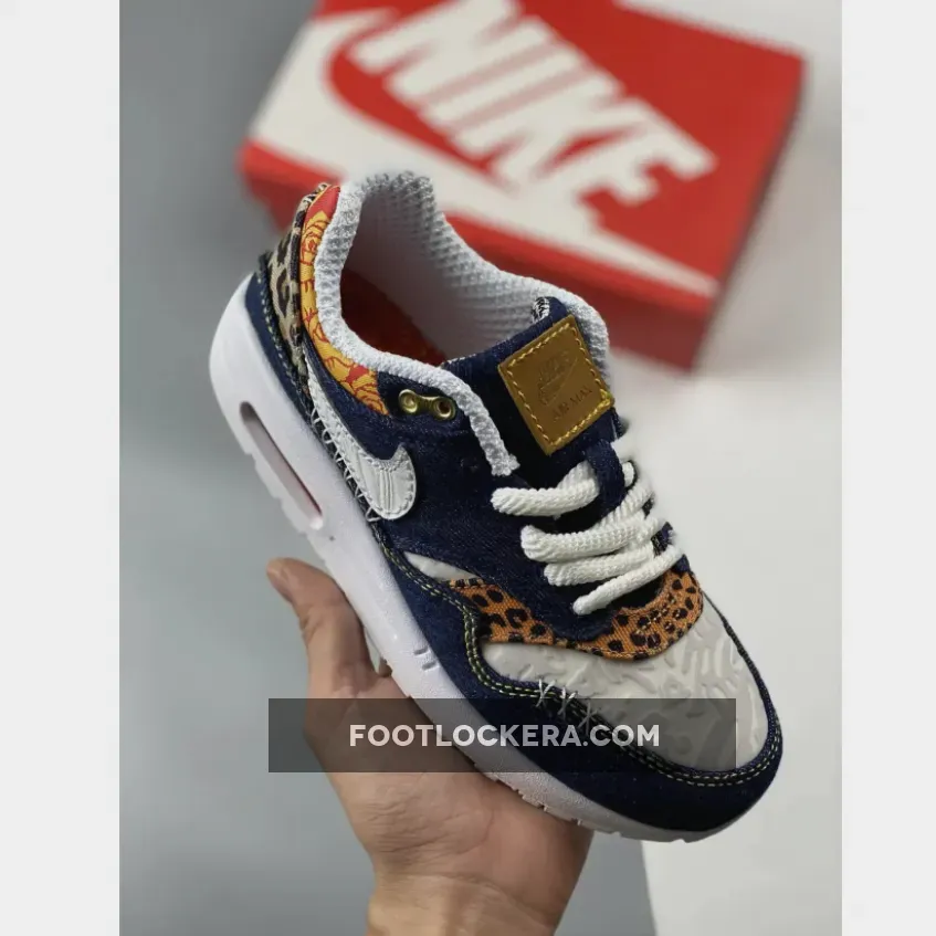 Air Max Leopard / Nike Air Max 1 Premium 'Denim Leopard' FJ4452-432