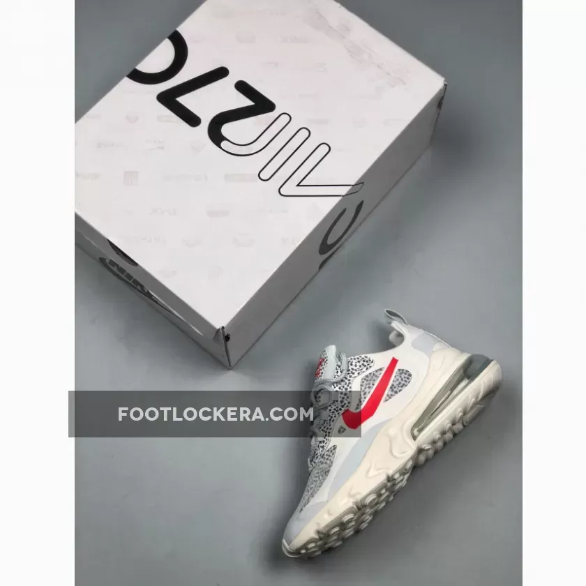 270 react red and white