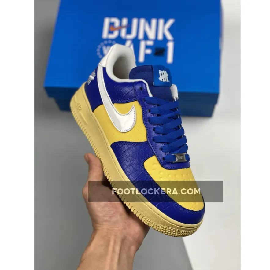 Dunk Air Force / Undefeated x Nike Air Force 1 Low '5 On It' DM8462-400