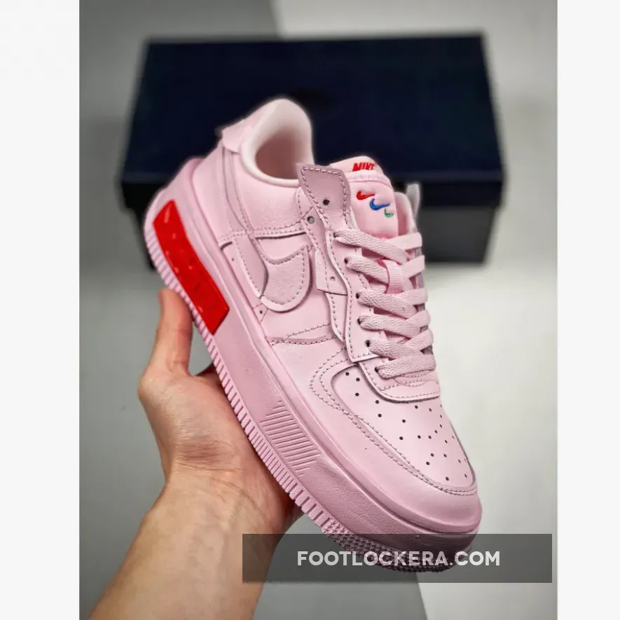 Nike Air Force 1 Low Fontanka Foam Pink Red DA7024-600 air force fontanka pink