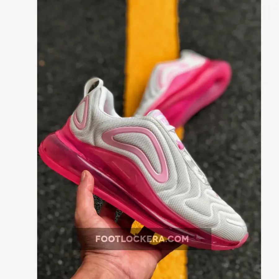 Nike WMNS Air Max 720 White/Pink Rise-Laser Fuchsia / air max 720 pink