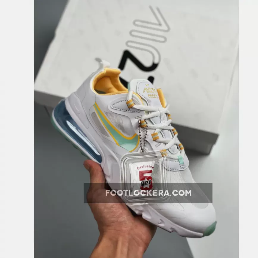 Nike Air Max 270 React White/Light Dew DJ3027-100 New Releases