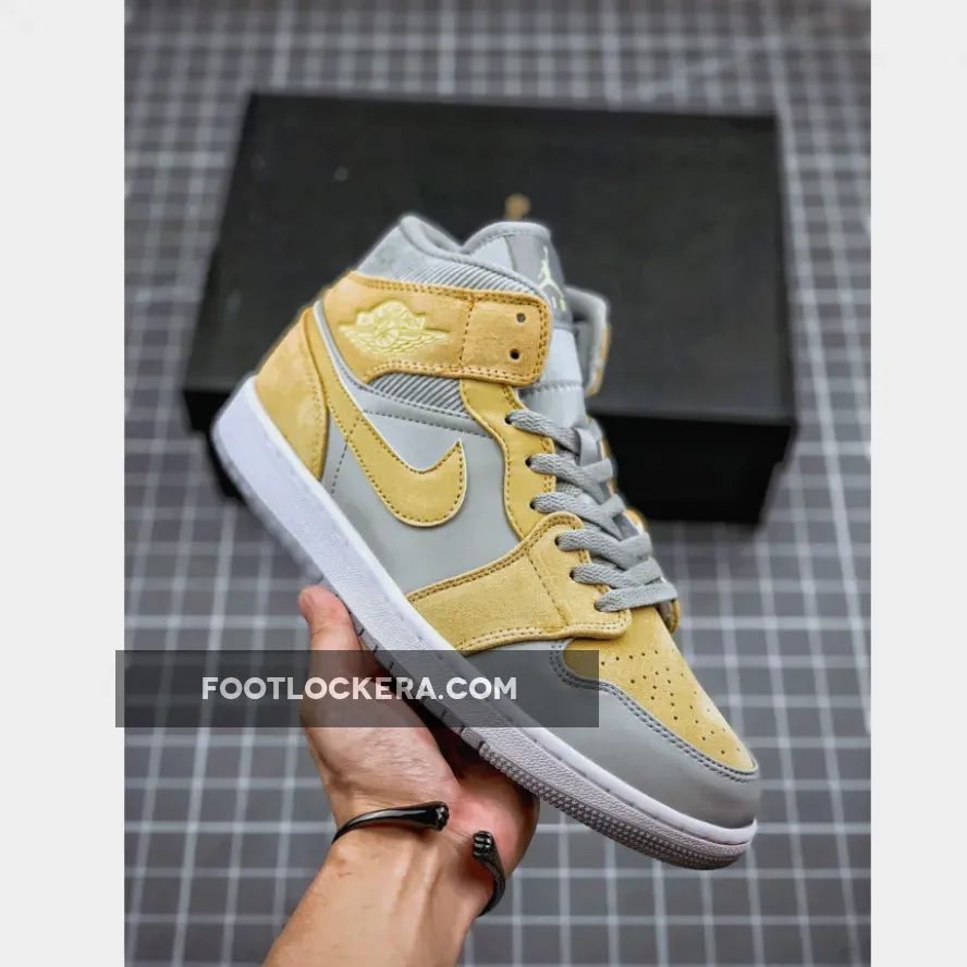 Air Jordan 1 Mid Grey Bone / women's air jordan 1 mid grey fog