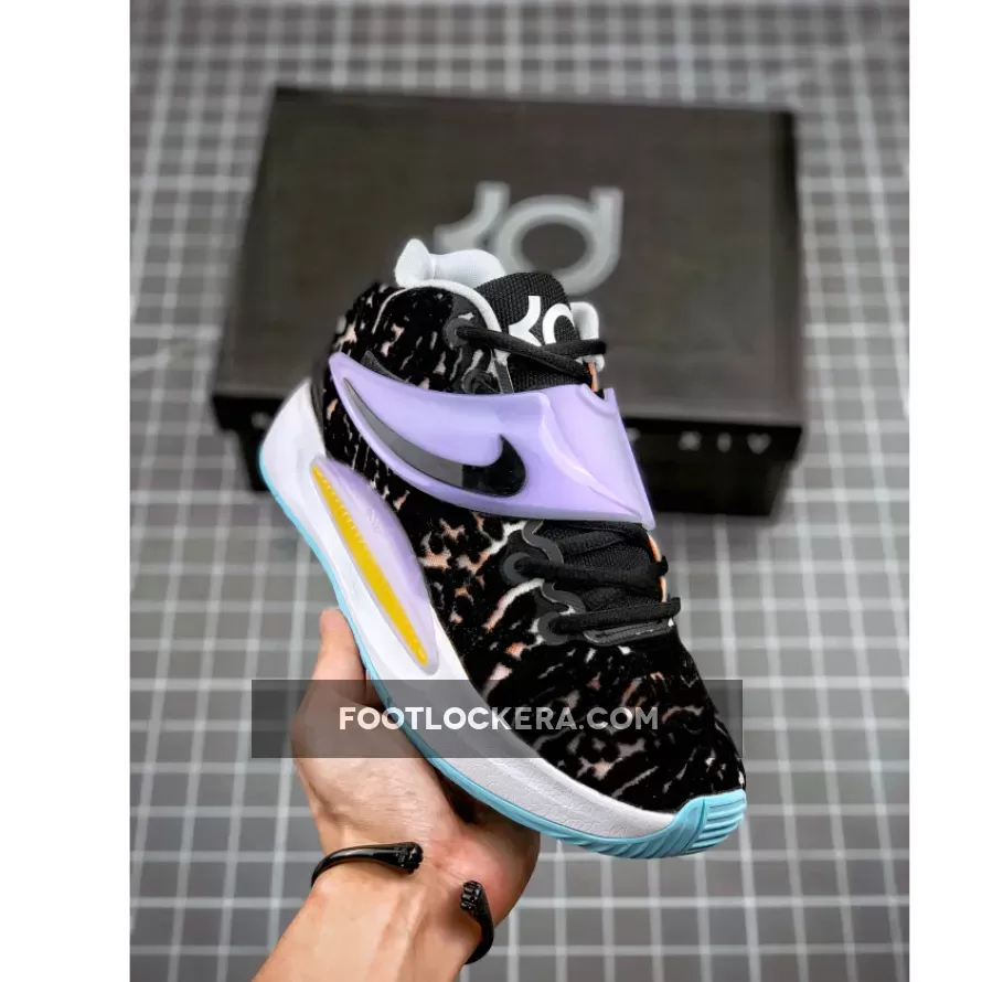 Nike KD 14 Black/White-Copa-Melon Tint CW3935-001 white and black kd