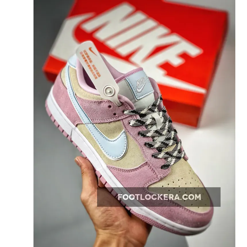 Nike Dunk Low Pink Foam/Pure Platinum-Phantom womens nike dunk low pink
