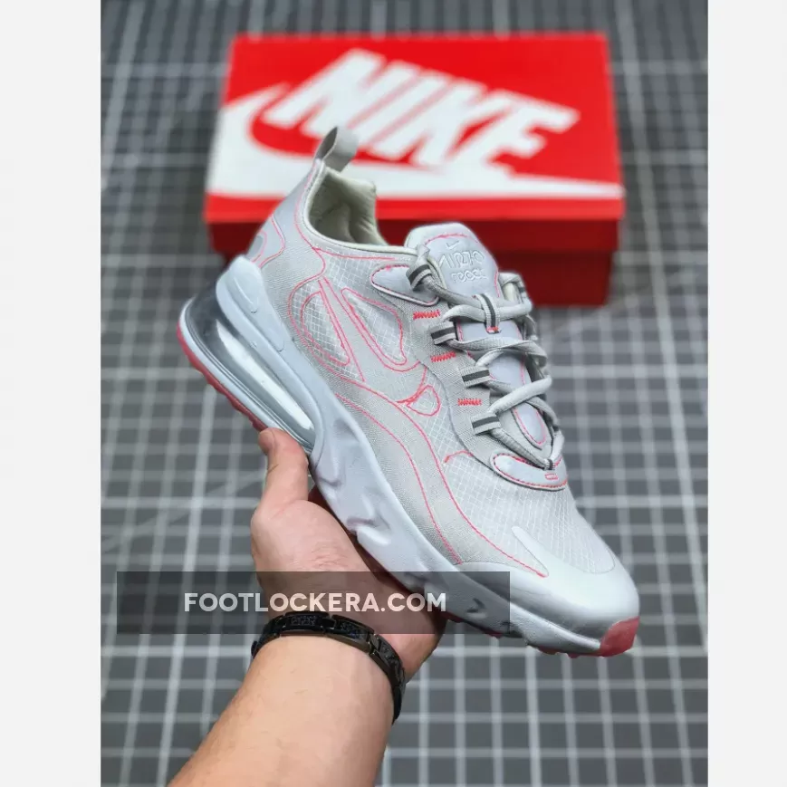 Nike Air Max 270 React White/White-Flash Crimson CQ6549-100 New Releases