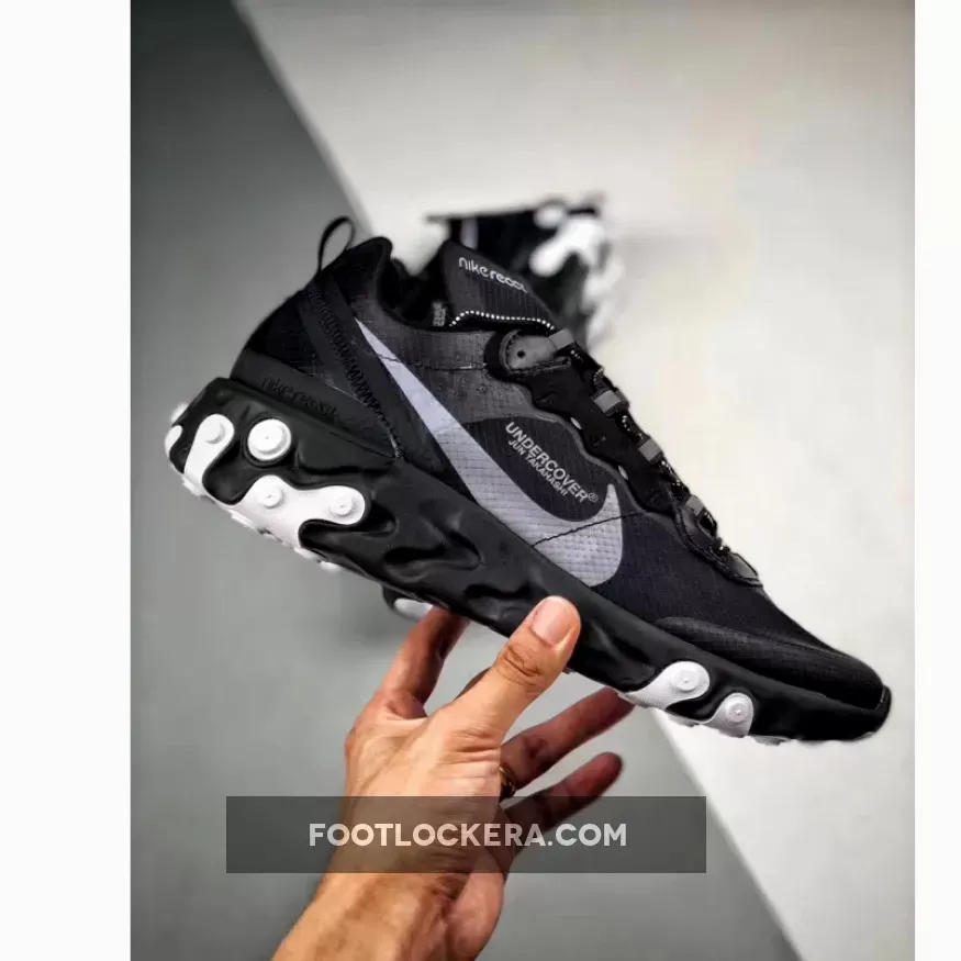 Undercover x Nike React Element 87 Black/White - nike react element 87 undercover