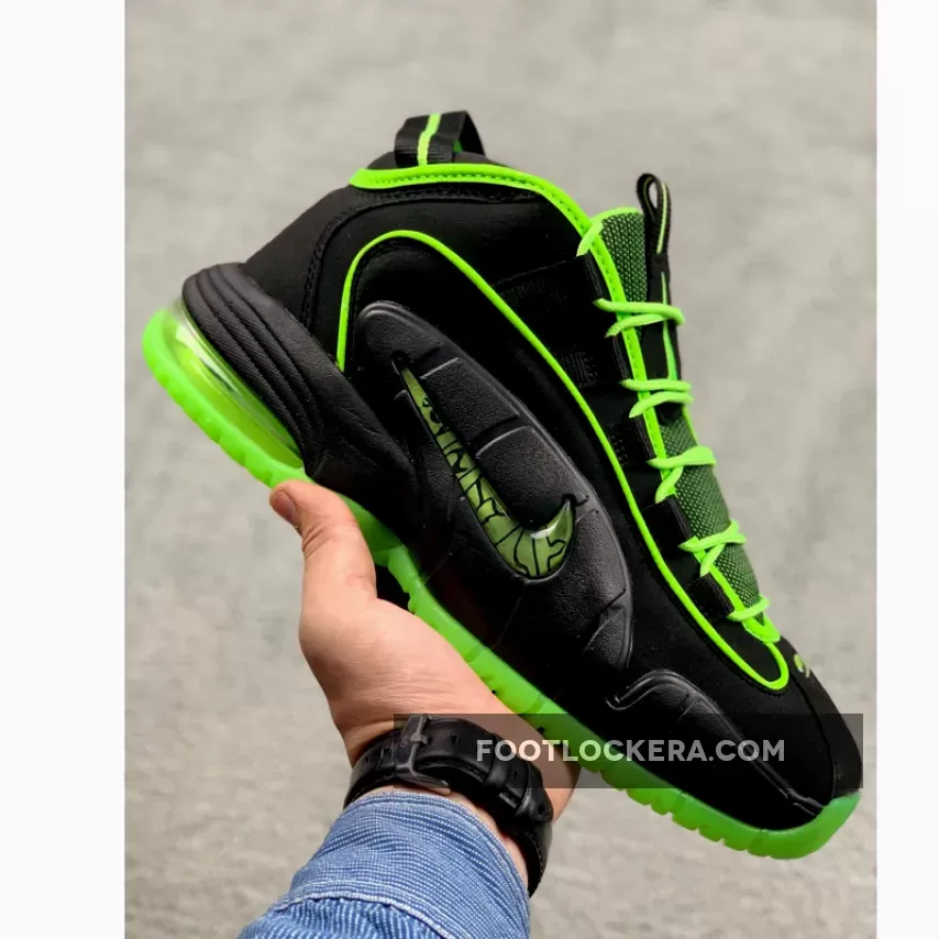 Nike Air Max Penny 1 Black/ Electric Green 438793-033