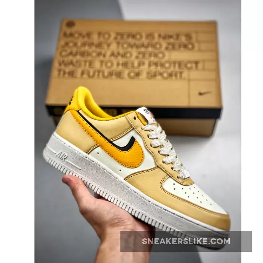 Nike Air Force 1 Low 82 White Tan #air force 82 white