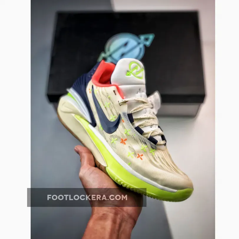Nike Zoom GT Cut 2 Coconut Milk/Midnight Navy-White-Ghost Green - gt cut 2 crosshairs