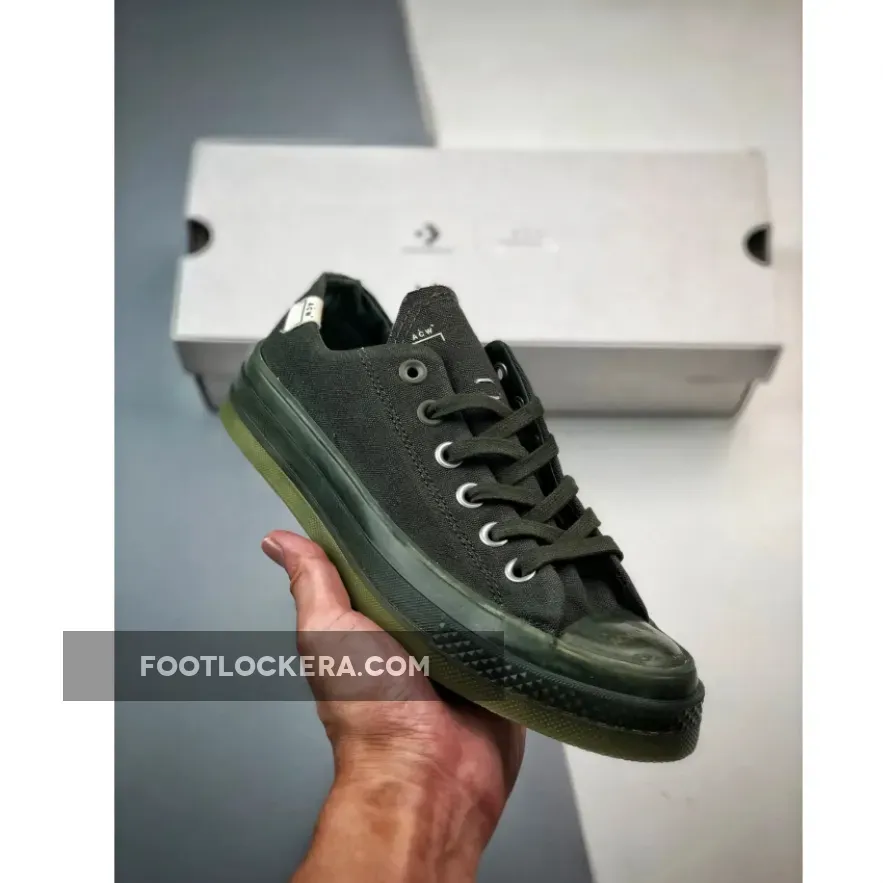Converse x A-COLD-WALL* Chuck 70 Low Top Deep Pine Green Chuck Low