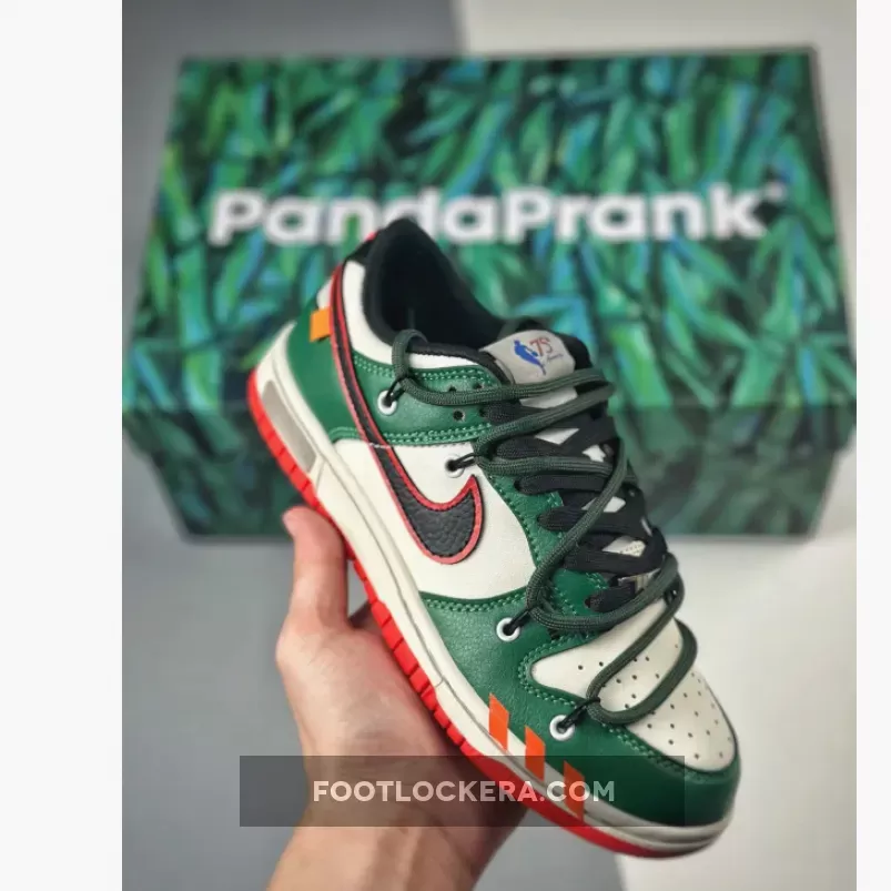 Nike Dunk Low EMB NBA 75th Anniversary Chicago Green