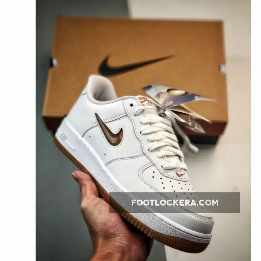 Nike Air Force 1 Color of the Month White Gum | NIKE WHITE