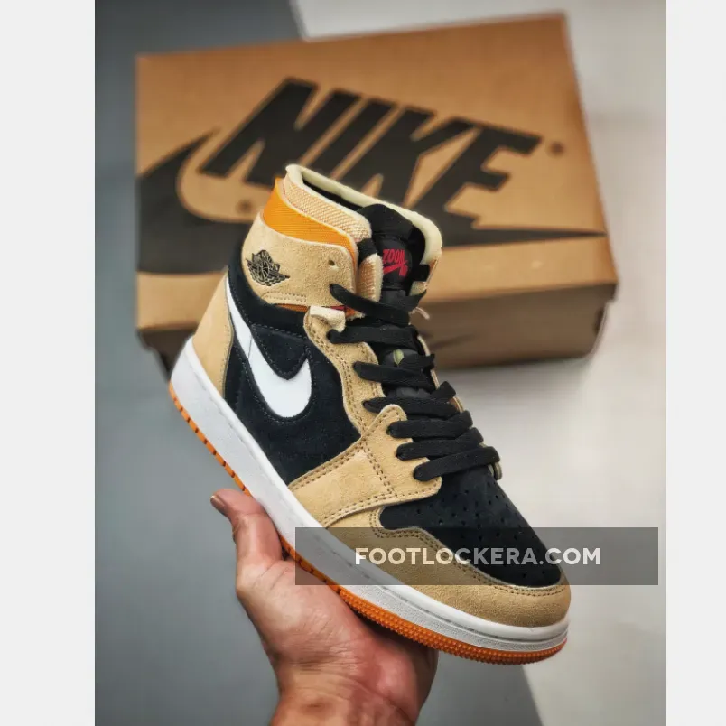 Air Jordan 1 High Zoom CMFT Orange Black CT0978-200 pumpkin spice nike