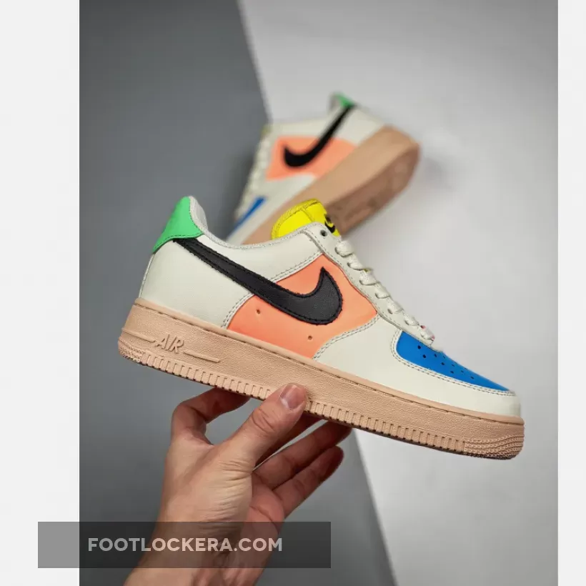 Sail Color Nike Nike Air Force 1 '07 Sail/Black-Bright Mango DJ5933-100