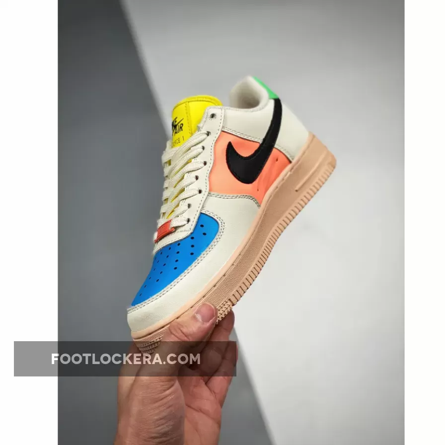 Sail Color Nike Nike Air Force 1 '07 Sail/Black-Bright Mango DJ5933-100