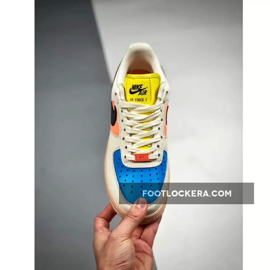 Sail Color Nike Nike Air Force 1 '07 Sail/Black-Bright Mango DJ5933-100