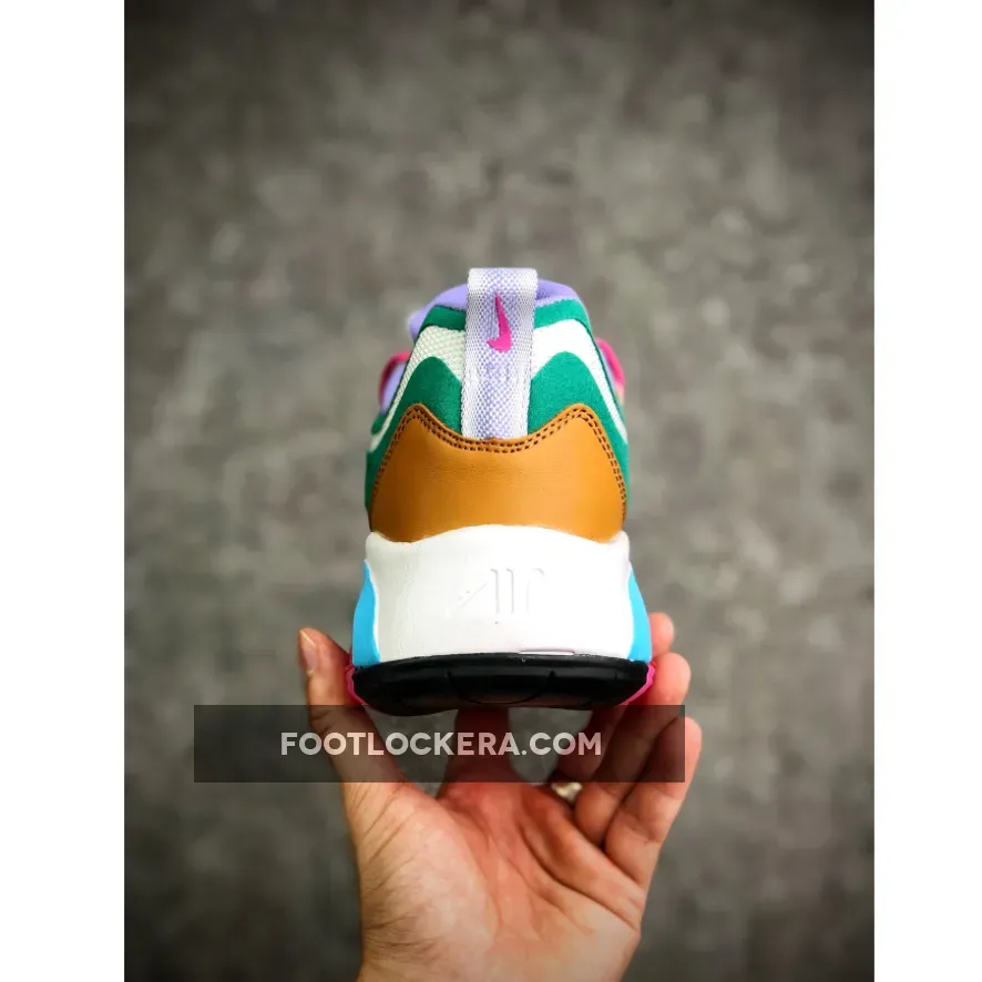 Nike Air Max 200 WMNS Mystic Green/White-Gold Suede - air max 200 mystic green