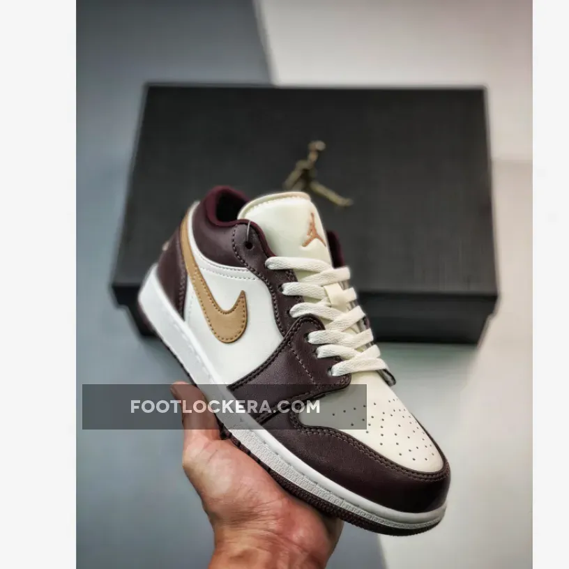 Air Jordan 1 Low Shadow Brown/Brown Kelp-Sail , Aj 1 Brown DC0774-200