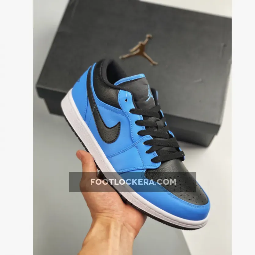 Air Jordan 1 Low University Blue/Black #blue and black 1