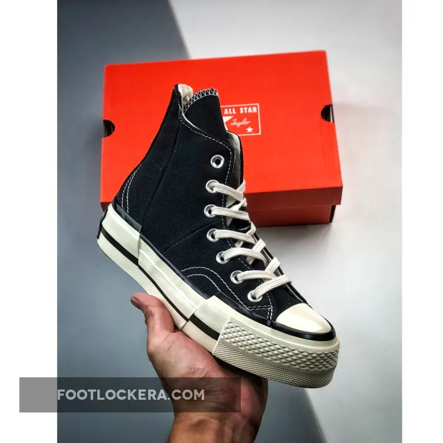 Converse Chuck Taylor All-Star 70 Hi Plus Canvas Black | CONVERS PLUS