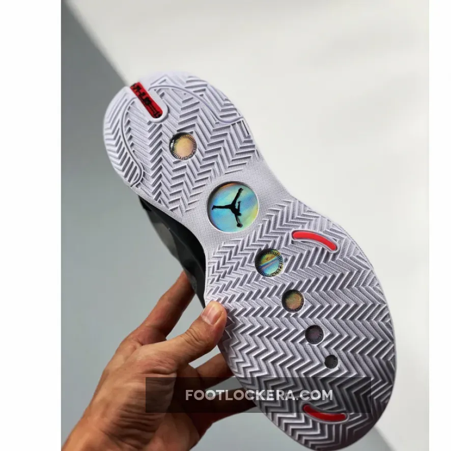 Air Jordan 34 Low 'Heritage' Black/Metallic Silver-White-Red Orbit / Air Jordan 34 Red Orbit CU3473-001