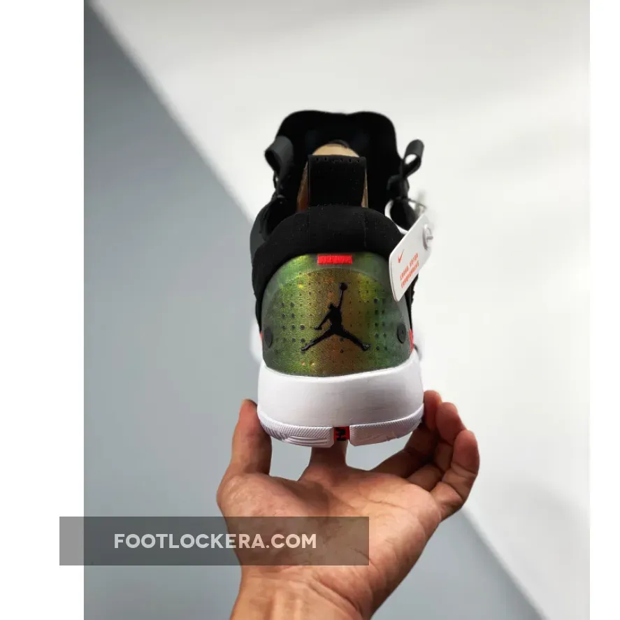 Air Jordan 34 Low 'Heritage' Black/Metallic Silver-White-Red Orbit / Air Jordan 34 Red Orbit CU3473-001