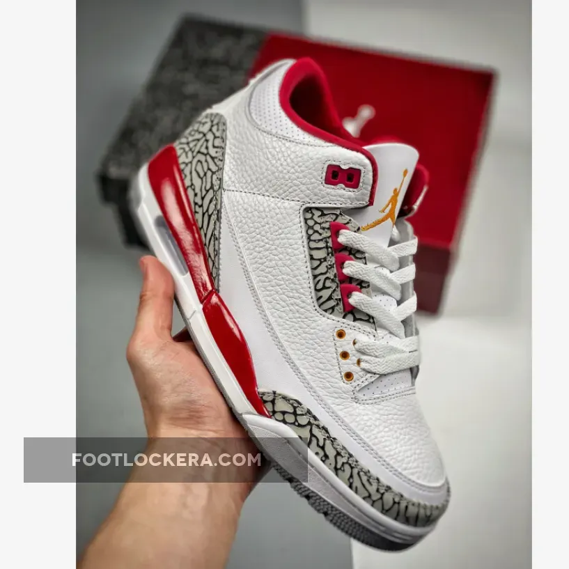 Air Jordan 3 Cardinal Red CT8532-126 - jordan 3 cardinal red price