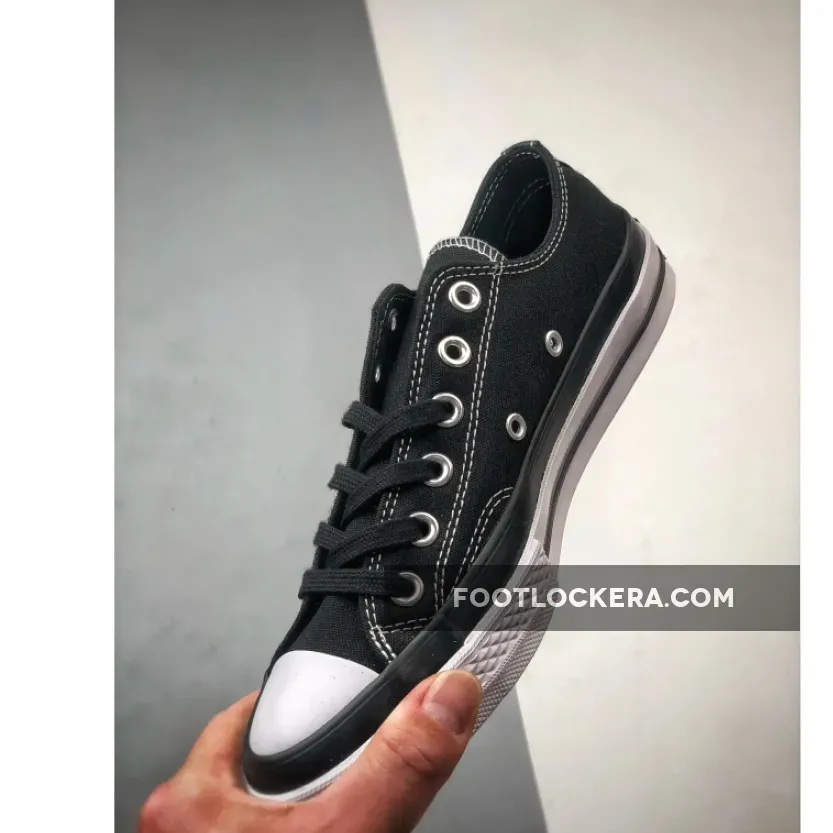 7 MONCLER x fragment design x Converse Chuck 70 Ox Black White 7 MONCLER x fragment design x Converse Chuck 70 Ox Black White