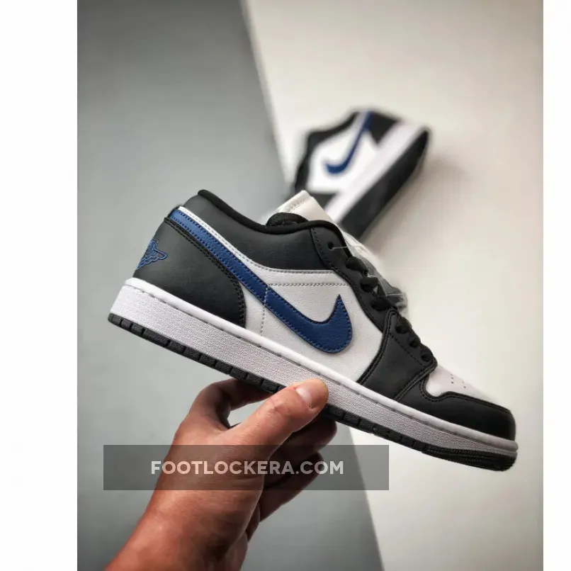 Air Jordan 1 Low Anthracite/Industrial Blue-Neutral Grey-White