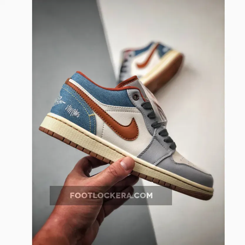 Air Jordan 1 Low Phantom Denim