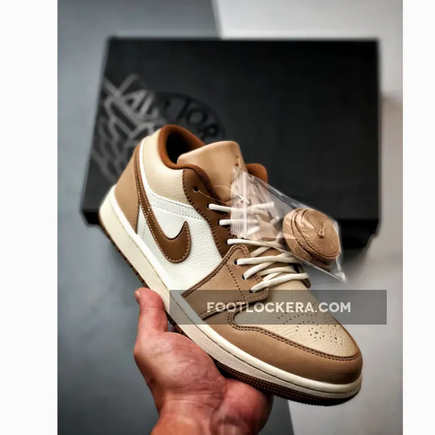 Air Jordan 1 Low Premium "Tan/Brown"
