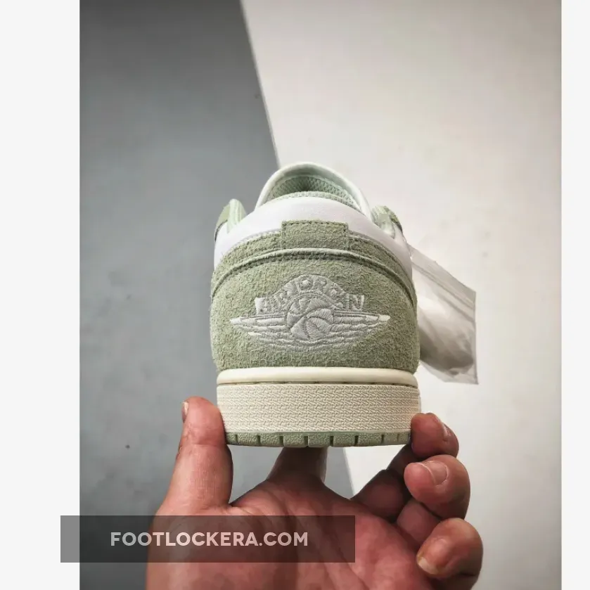 Air Jordan 1 Low Shaggy Green Suede Air Jordan 1 Low Shaggy Green Suede