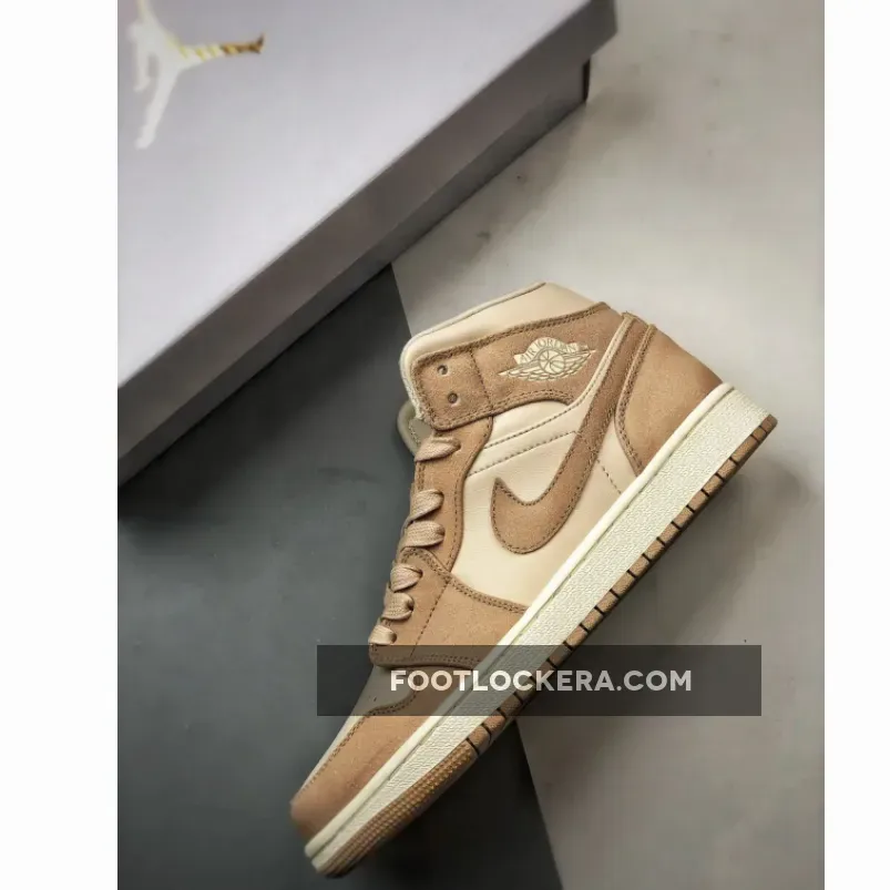 Air Jordan 1 Mid Light Tan Suede Air Jordan 1 Mid Light Tan Suede