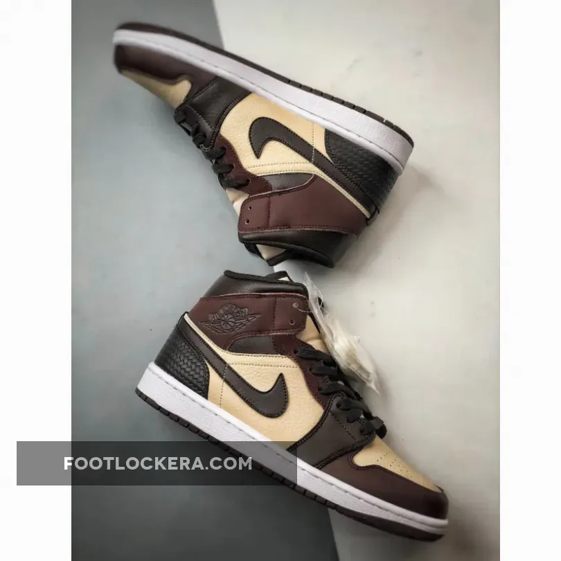 Air Jordan 1 Mid SE "Paris YMCA" Velvet Brown/Sanddrift Air Jordan 1 Mid SE "Paris YMCA" Velvet Brown/Sanddrift