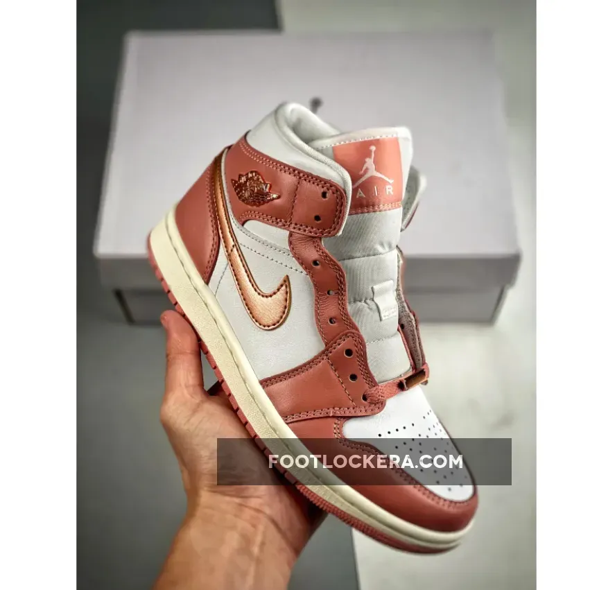 Air Jordan 1 Mid SE Red Stardust