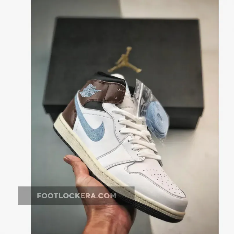 Air Jordan 1 Mid SE ‘White Blue Grey’