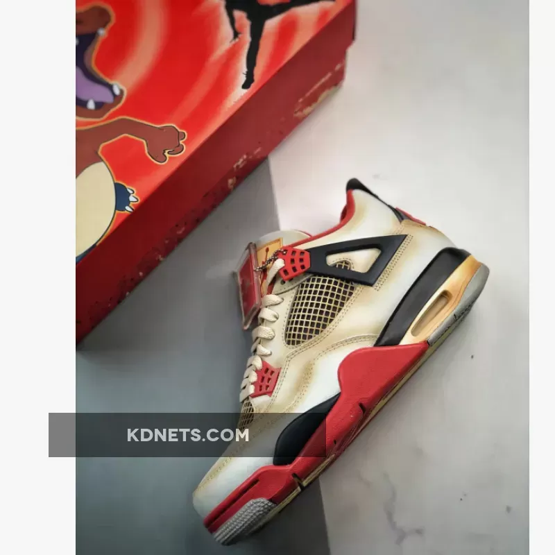 footlocker air jordan 4 fire red