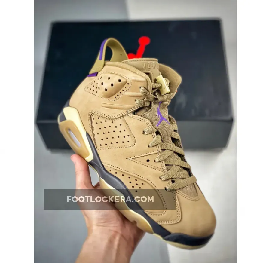 Air Jordan 6 Gore-Tex "Brown Kelp"