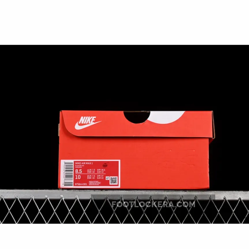 AIR MAX 1 BLACK/CHROME/OFF WHITE AIR MAX 1 BLACK/CHROME/OFF WHITE