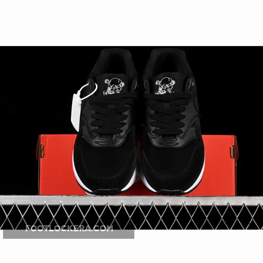 AIR MAX 1 BLACK/CHROME/OFF WHITE AIR MAX 1 BLACK/CHROME/OFF WHITE