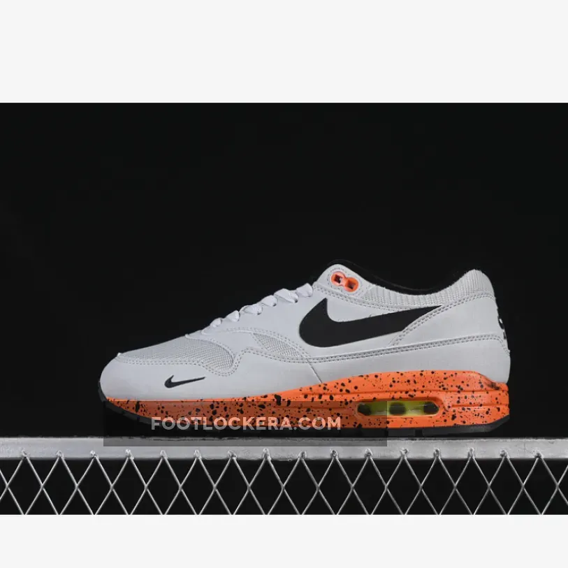 AIR MAX 1 BLACK/GREY/ORANGE
