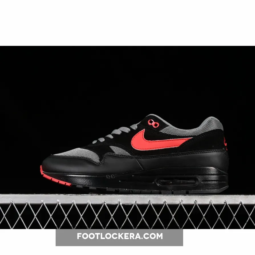 AIR MAX 1 BLACK/UNIVERSITY RED