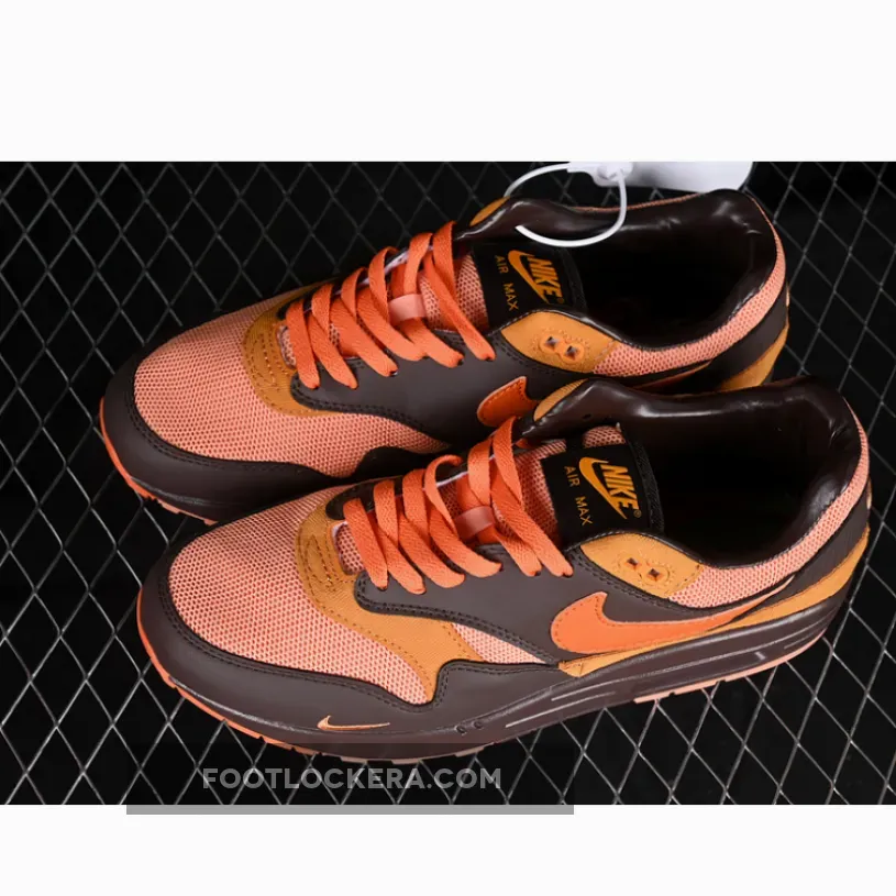 AIR MAX 1 CACAO WOW/BRIGHT MANDARIN/AMBER BROWN/MONARCH/EARTH AIR MAX 1 CACAO WOW/BRIGHT MANDARIN/AMBER BROWN/MONARCH/EARTH