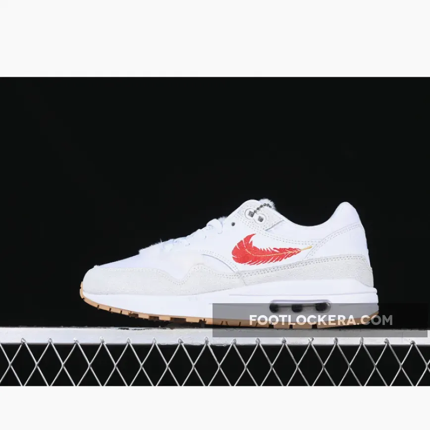 AIR MAX 1 COAST PACK THE BAY WHITE/UNIVERSITY RED