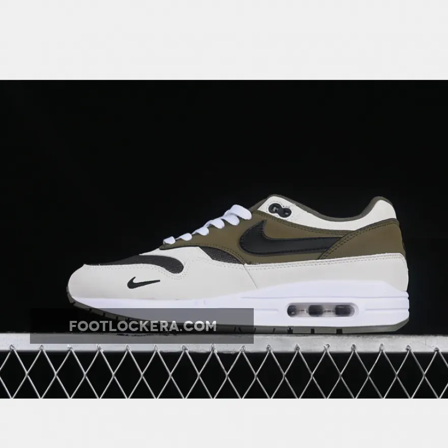 AIR MAX 1 NEUTRAL OLIVE/BLACK/SAIL/LIGHT LEMON TWIST/BAROQUE BROWN/WHITE