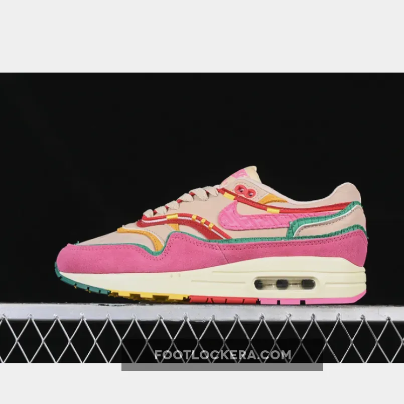 AIR MAX 1 PINK/GREEN/BROWN/ORANGE