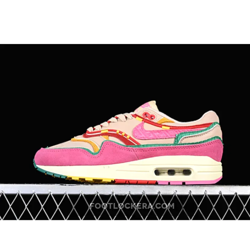 AIR MAX 1 PINK/GREEN/BROWN/ORANGE AIR MAX 1 PINK/GREEN/BROWN/ORANGE