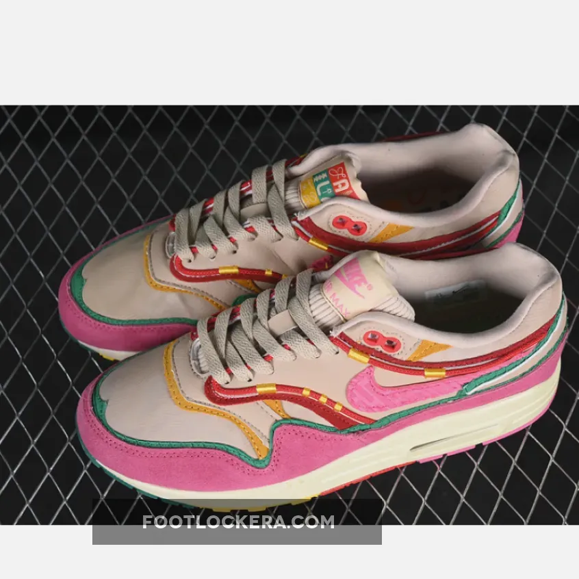 AIR MAX 1 PINK/GREEN/BROWN/ORANGE AIR MAX 1 PINK/GREEN/BROWN/ORANGE